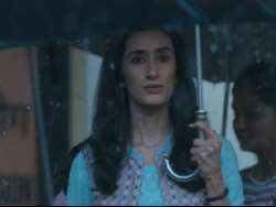 She played a small role in the film 